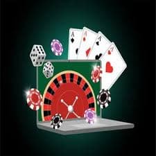 Filipino player accessing live casino tables on a mobile phone via okfun login